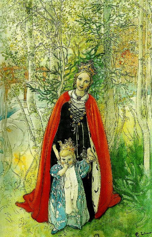 Carl Larsson prinsessan var Spain oil painting art
